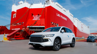 Byd manda a Brasil su gigante de los mares