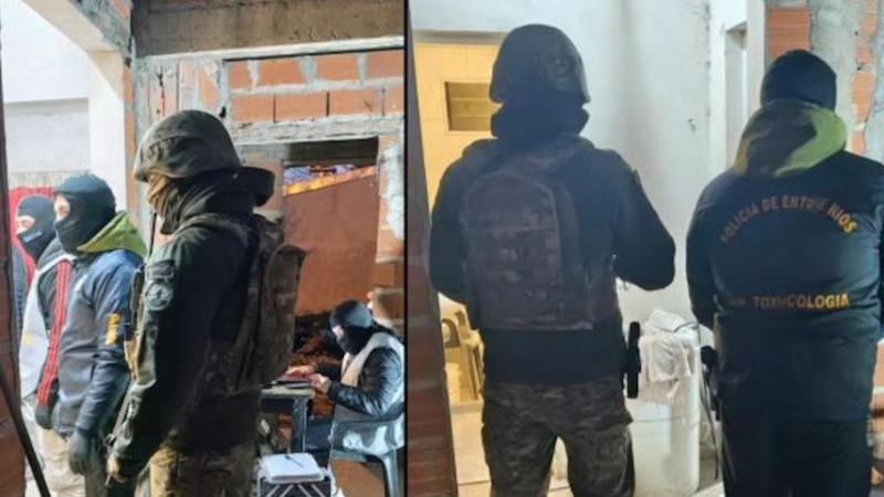Desbarataron una banda tras la muerte de una persona por cocaína adulterada