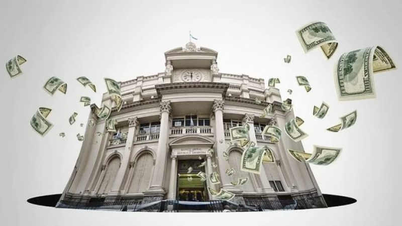 El BCRA perdió u$s 2.100 millones de sus reservas en mayo