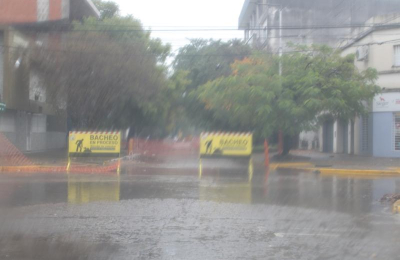 Sábado pasado por agua en gran parte del Chaco