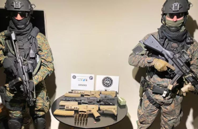 Preocupación por una banda narco con poderosos fusiles M4