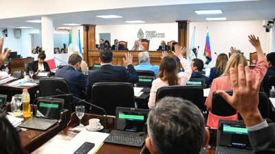 Con amplia agenda de temas, Naidenoff concurre a la Legislatura