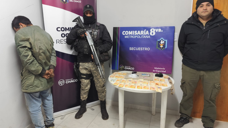 Con la droga en la mano: cuatro demorados en plena venta callejera