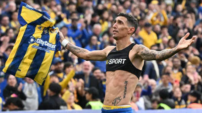 Di María anotó en su regreso, en el empate de Central ante Godoy Cruz