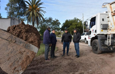A pesar de la crisis y falta de acompañamiento de concejales, Villa Ángela avanza con obras