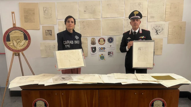 La Policía incautó 104 obras falsas de Picasso, Munch y Klee