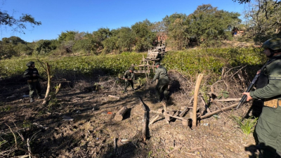 Refuerzan controles en el río Pilcomayo: destruyen 25 puentes clandestinos
