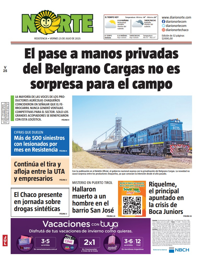 Edición del 25-07-2025