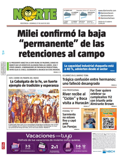 Edición del 27/07/2025