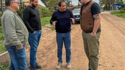 Karasiuk expuso a Zdero la compleja situación local