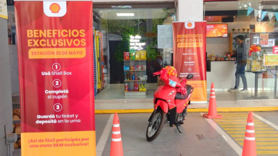 Estación 25 de Mayo sortea una moto cero kilómetro entre sus clientes