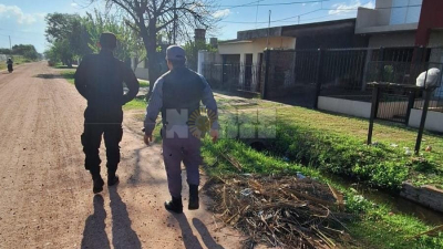 Cumple prisión domiciliaria, salió a la vereda y realizó varios disparos al aire