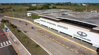 El paro en Resistencia, con cancelaciones y reprogramaciones de vuelos