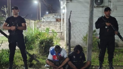Detuvieron a dos hombres en Machagai acusados por vender drogas