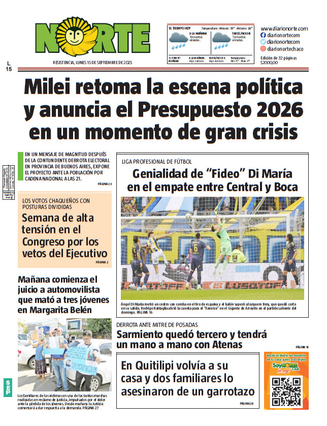 Edición del 15-09-2025