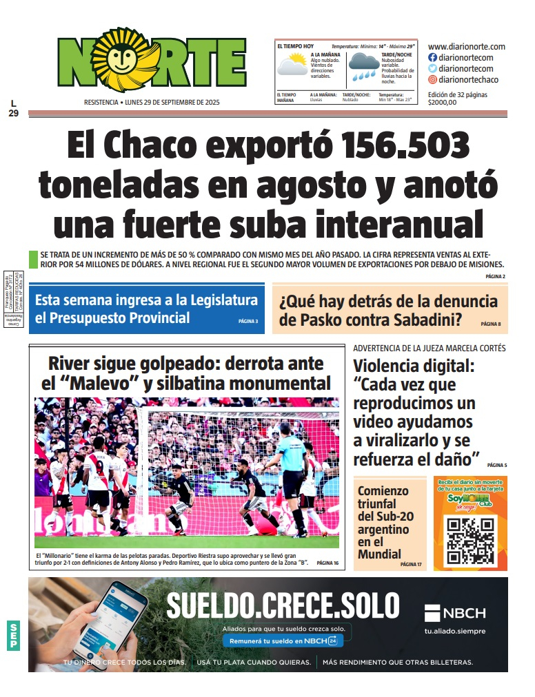 Edición del 29/09/2025