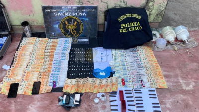 Detienen a la "Abuelita narco" y a "Pichulo" en Sáenz Peña
