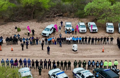 Despliegue de seguridad en la frontera entre el Chaco, Salta y Santiago