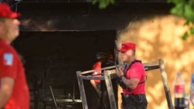 Dos nenas de uno y 5 años murieron en un incendio de una iglesia evangélica