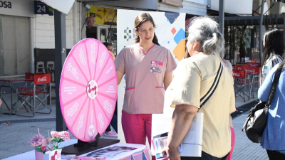 La "ruleta didáctica" del Centro de Medicina Nuclear y Radioterapia