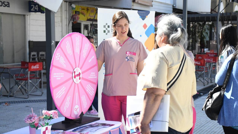 La "ruleta didáctica" del Centro de Medicina Nuclear y Radioterapia