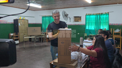Eduardo Aguilar llamó a votar con conciencia y a favor de proyectos concretos