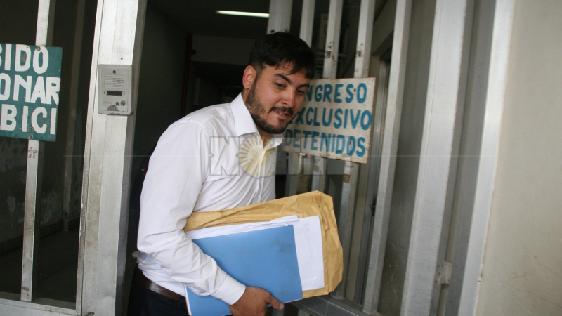 El abogado "espía" Nicolás Boniardi Cabra será defendido por su esposa