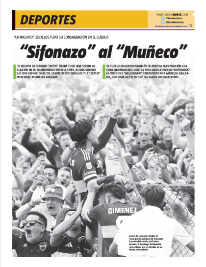 “Sifonazo” al “Muñeco”