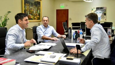 Ciucci y Zdero avanzan en agenda clave para que General Pinedo no quede atrás
