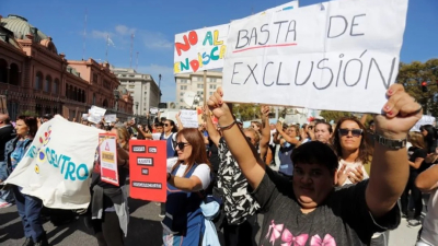 Organizaciones sociales marchan este miércoles al Congreso contra recortes en AUH