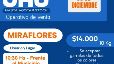 En Miraflores organizan un operativo de venta de gas