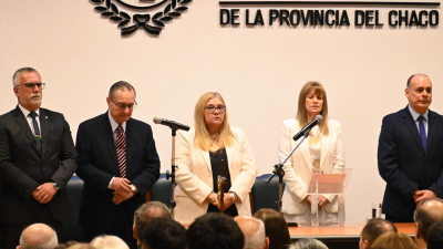 Legisladores acompañaron el acto de asunción de ministros del STJ
