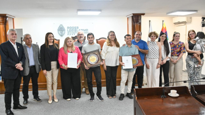 Fútbol para Ciegos: el Poder Legislativo reconoció a Abel Estigarribia y Ángel Deldo García