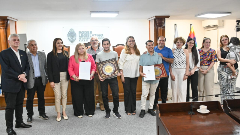 Fútbol para Ciegos: el Poder Legislativo reconoció a Abel Estigarribia y Ángel Deldo García