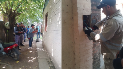Se electrocutó con el alambre del tendal y falleció