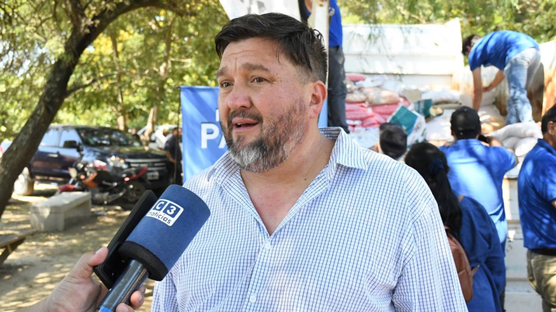 Intendente de Riacho He Hé destacó asistencia al sector productivo