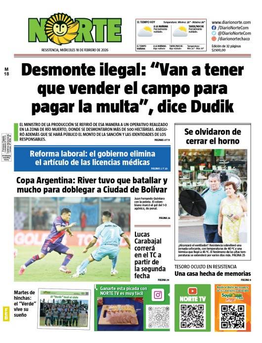 Edición del 18-02-2026