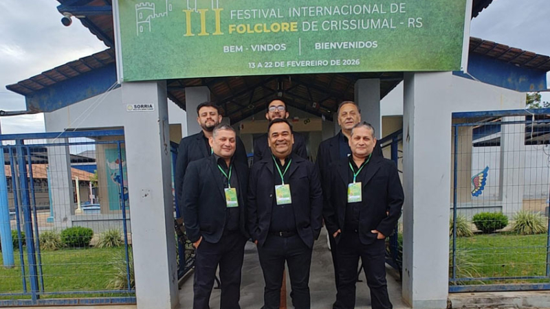 Estampas Norteñas llevó el folklore argentino a los escenarios de Brasil