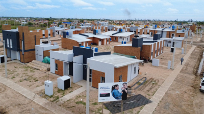Avanza la construcción en Chacra 214: obras en etapa final