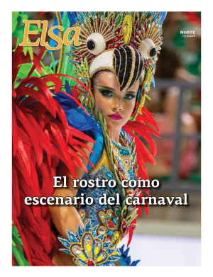 El rostro como escenario del carnaval