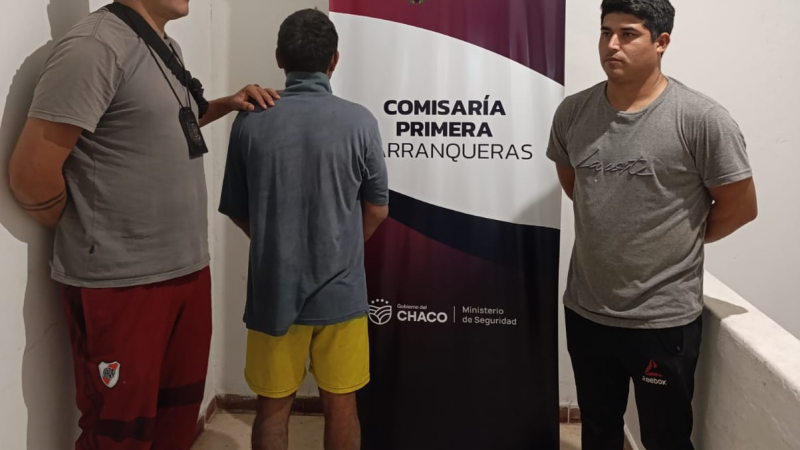 Saqueo en una capilla y violenta detención en Barranqueras