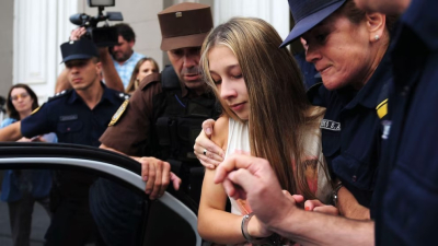 Nahir Galarza salió de prisión y visitó a su abuela en Gualeguaychú
