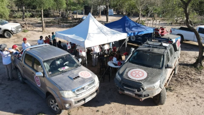 Nuevo operativo de voluntarios sanitarios en El Impenetrable Chaqueño