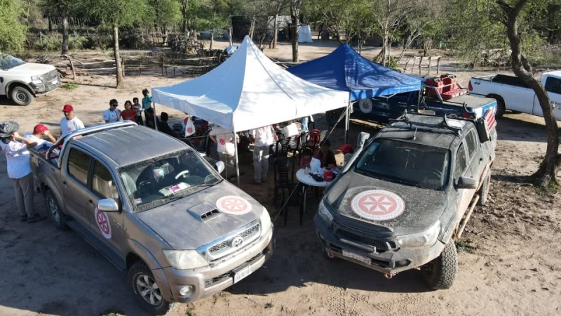 Nuevo operativo de voluntarios sanitarios en El Impenetrable Chaqueño