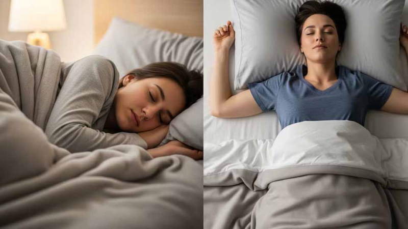 Cómo la postura al dormir puede impactar en la salud y reflejar rasgos de personalidad