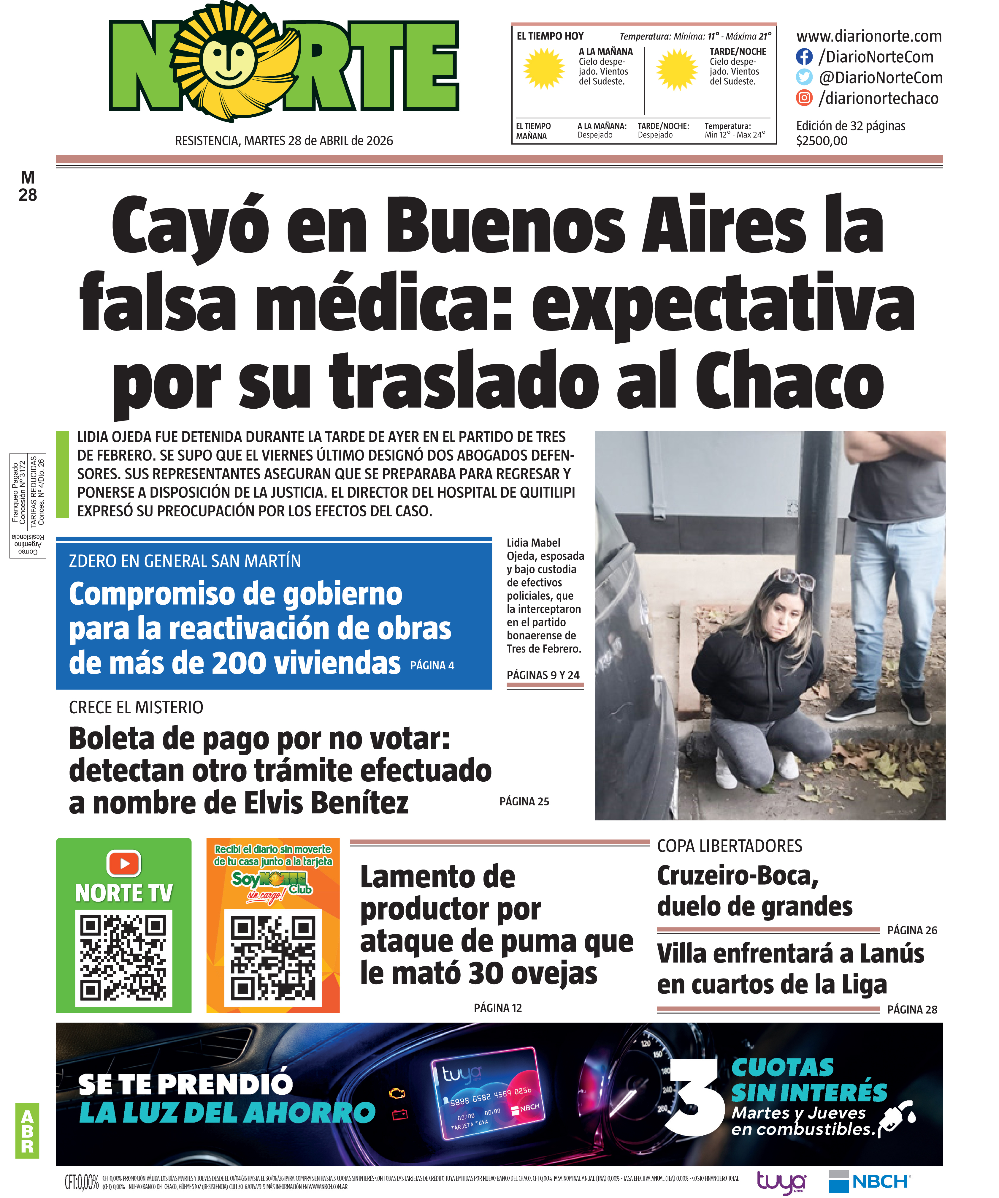 Edición del 28-04-2026