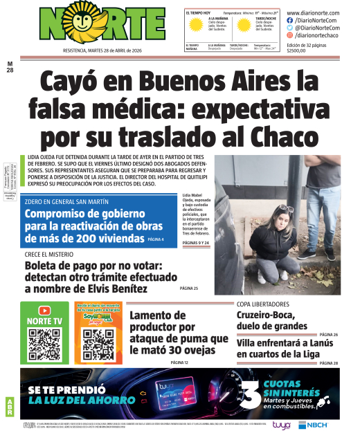Edición del 28-04-2026