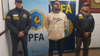 La PFA atrapó a un integrante de una banda de asaltantes
