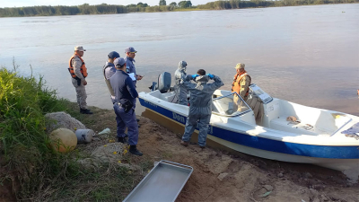 Hallaron el cuerpo de un joven en aguas del río Paraná