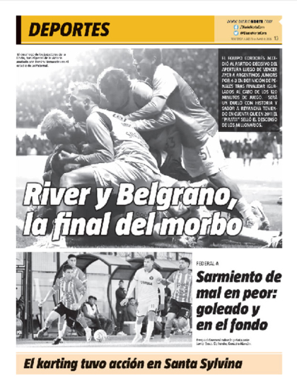 River y Belgrano, la final del Morbo